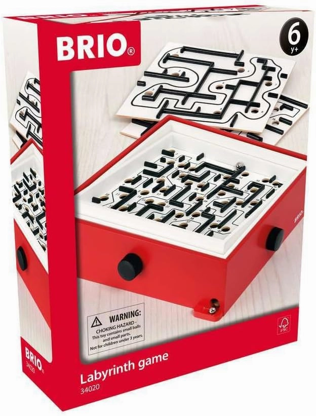 BRIO World 34020 Labyrinth Game   Extra Boards | Skill-Enhancing Puzzle | Engaging Activity for Kids & Teens | Promotes Cognitive Abilities