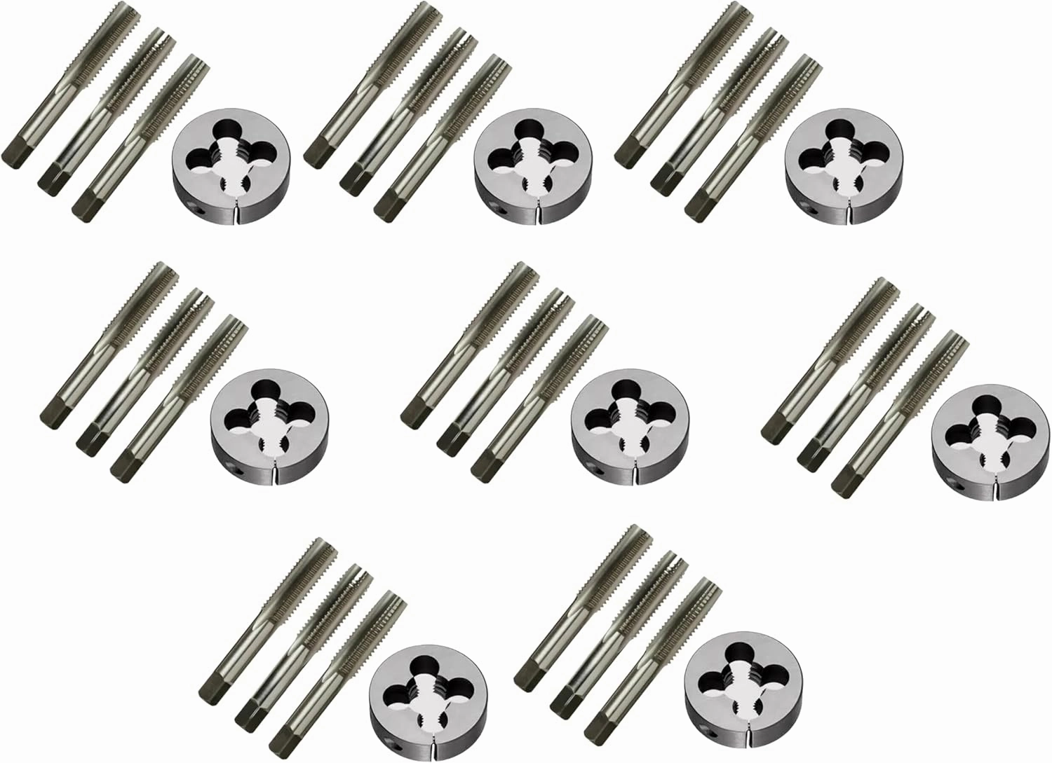 BSF Tap and Die Set 3/16" to 3/4" 32 Pieces British Standard Fine Set for Classic and Vintage Car/Bike Restoration