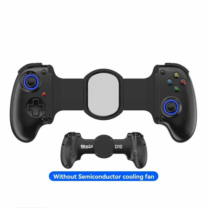 BSP-D10S Mobile Phone Stretch Wireless Bluetooth Game Controller with Cooling Fan