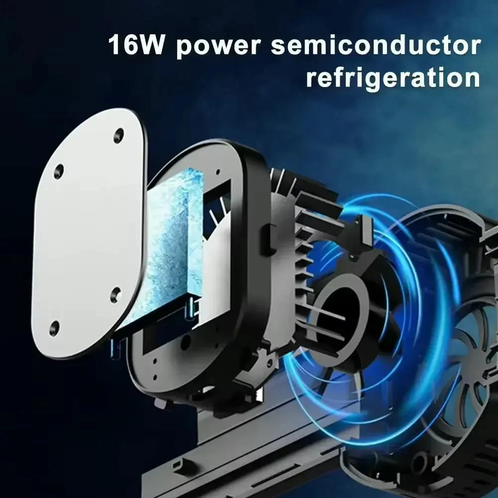 BSP-D10S Mobile Phone Stretch Wireless Bluetooth Game Controller with Cooling Fan