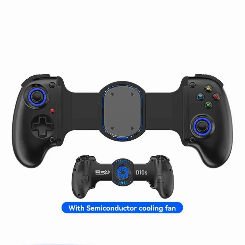 BSP-D10S Mobile Phone Stretch Wireless Bluetooth Game Controller with Cooling Fan