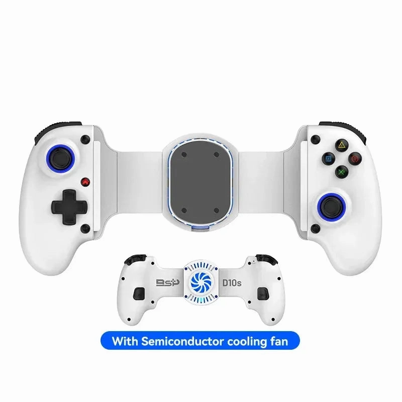 BSP-D10S Mobile Phone Stretch Wireless Bluetooth Game Controller with Cooling Fan