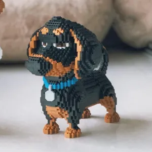 Building Block Animals Mini Dog Micro Dogs Animal Set DIY 3D Toys Bricks for Kids Or Adult 2100 Pieces