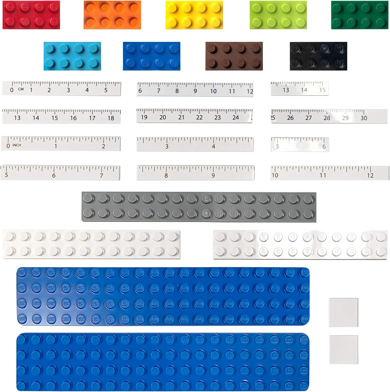 Building Bricks Ruler - 12”