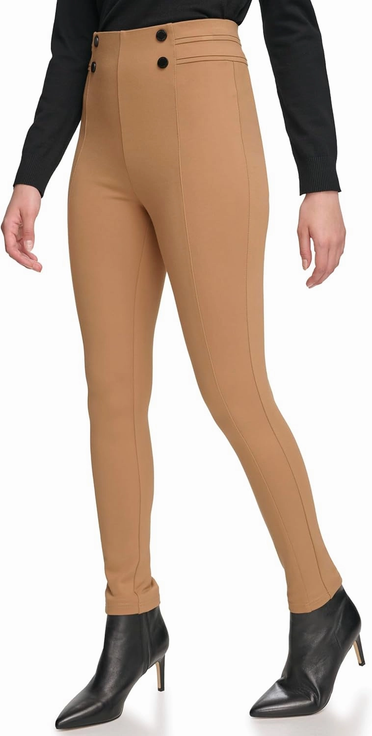 Calvin Klein Women's Pull on with Button Waist