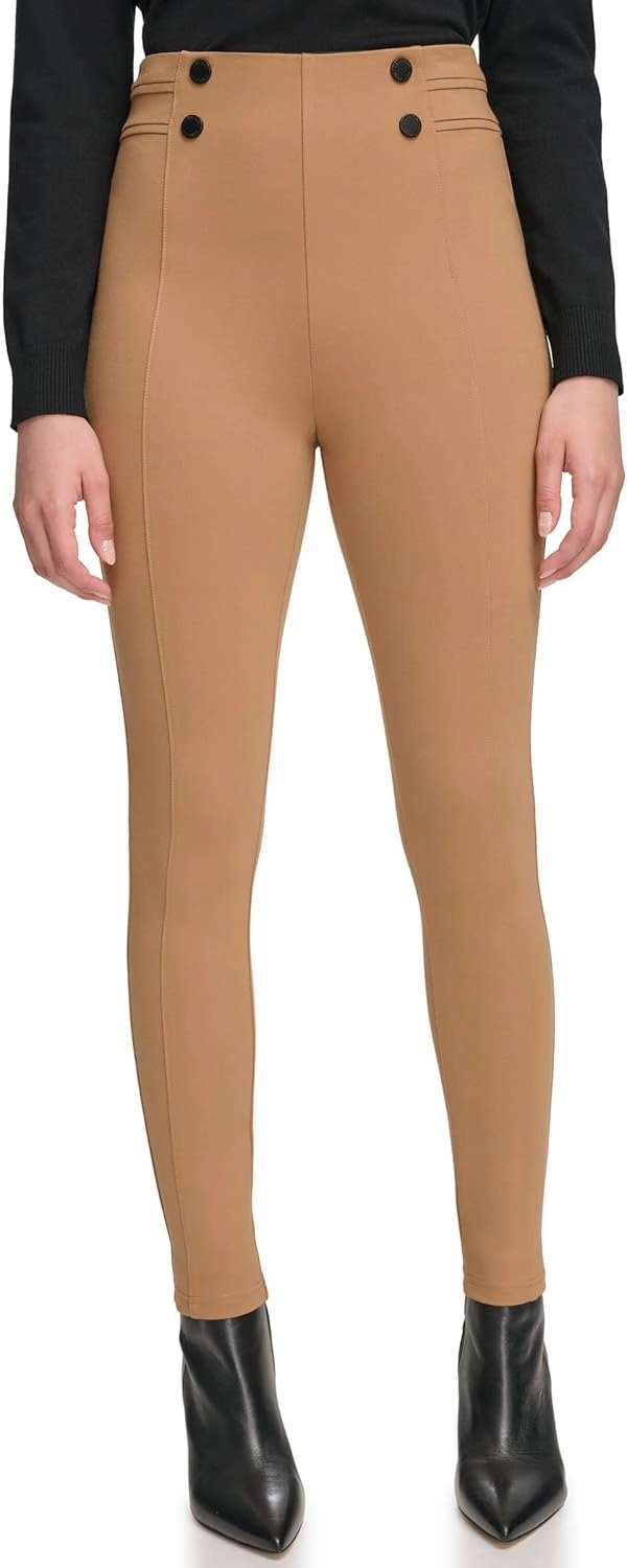 Calvin Klein Women's Pull on with Button Waist