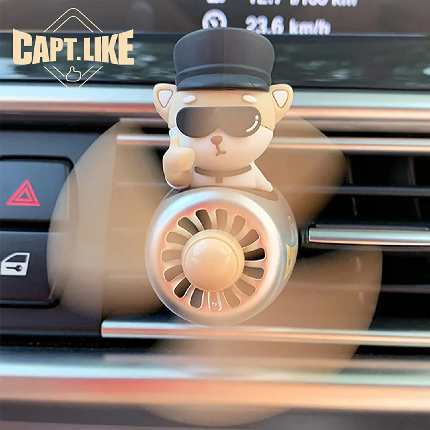Car Air Fresheners Cartoon Pilot Automotive Air Outlet Propeller Cute Car Diffuser Creative Car Perfume Decoration for Car Vent Clips Car Vent Clip Air Freshener Accessories for Women Men
