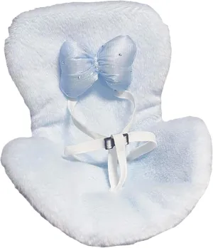 Car Air Vent Fashion Doll Seat, Doll Seat Decoration Car Plush Toy seat,Car Seat for Fashion Dolls Air Vent Clip and Desktop Stand Compatible with Labu Doll 17cm /6.7in (Blue)