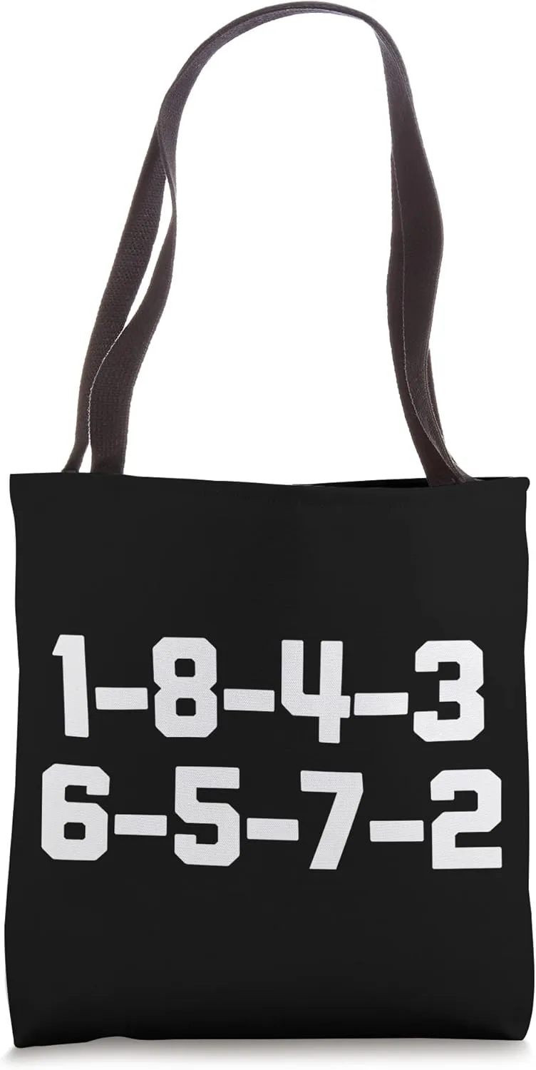 Car Guy T-Shirt Funny V8 Engine Firing Order Auto Mechanic Tote Bag