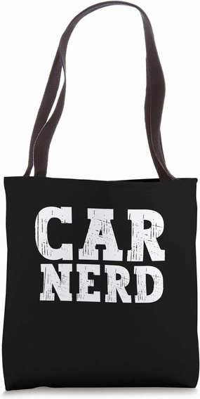 Car Nerd Car Geek Tote Bag
