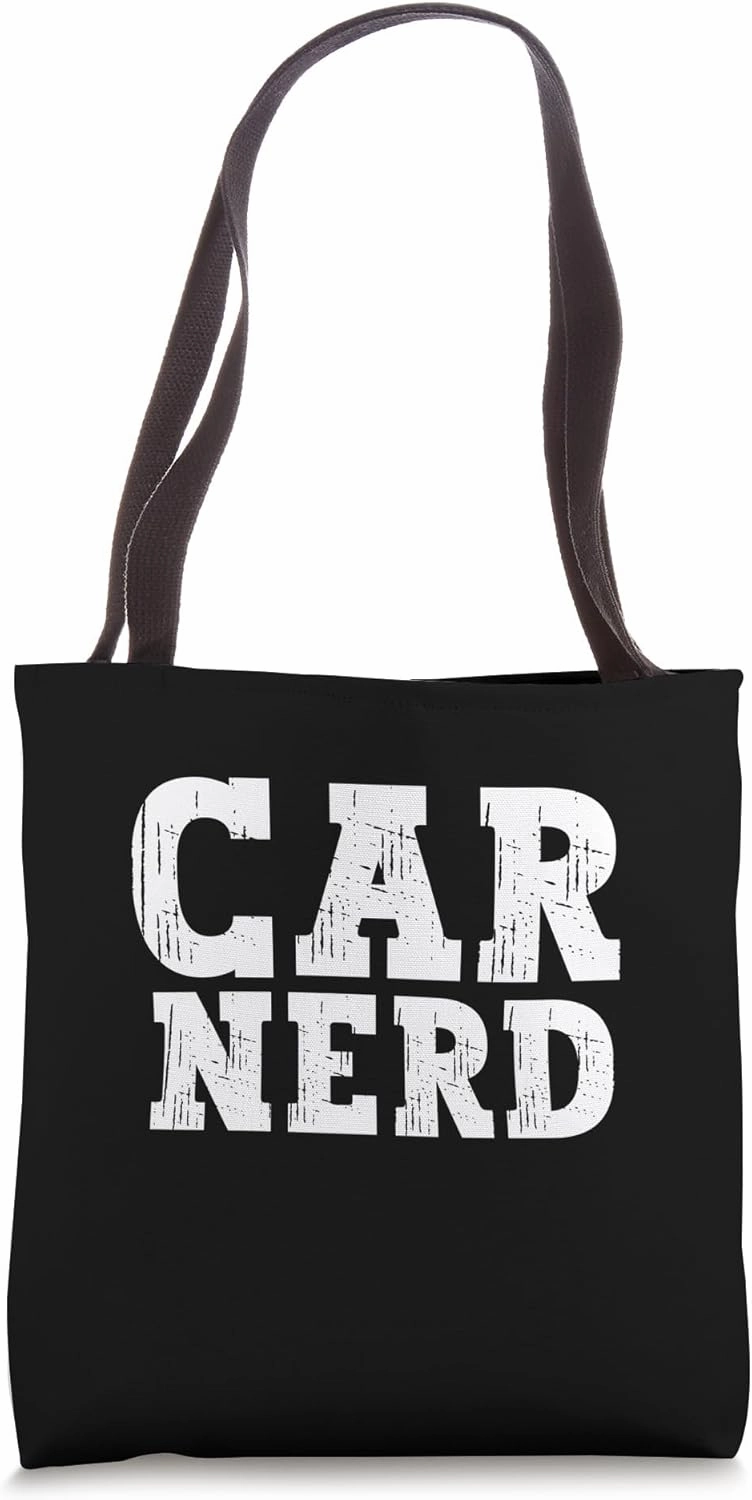 Car Nerd Car Geek Tote Bag
