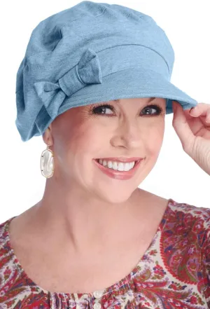 Cardani 100% Cotton Ball Cap with Detachable Bow Versatility Hat - UPF 50  Sun Protection