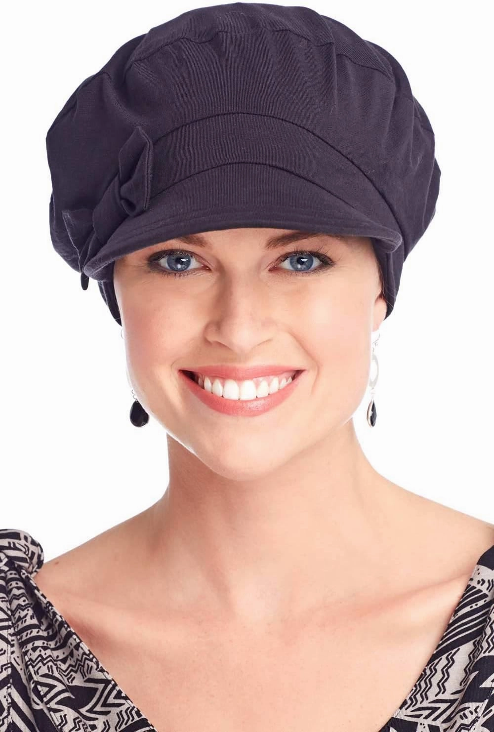 Cardani 100% Cotton Ball Cap with Detachable Bow Versatility Hat - UPF 50  Sun Protection