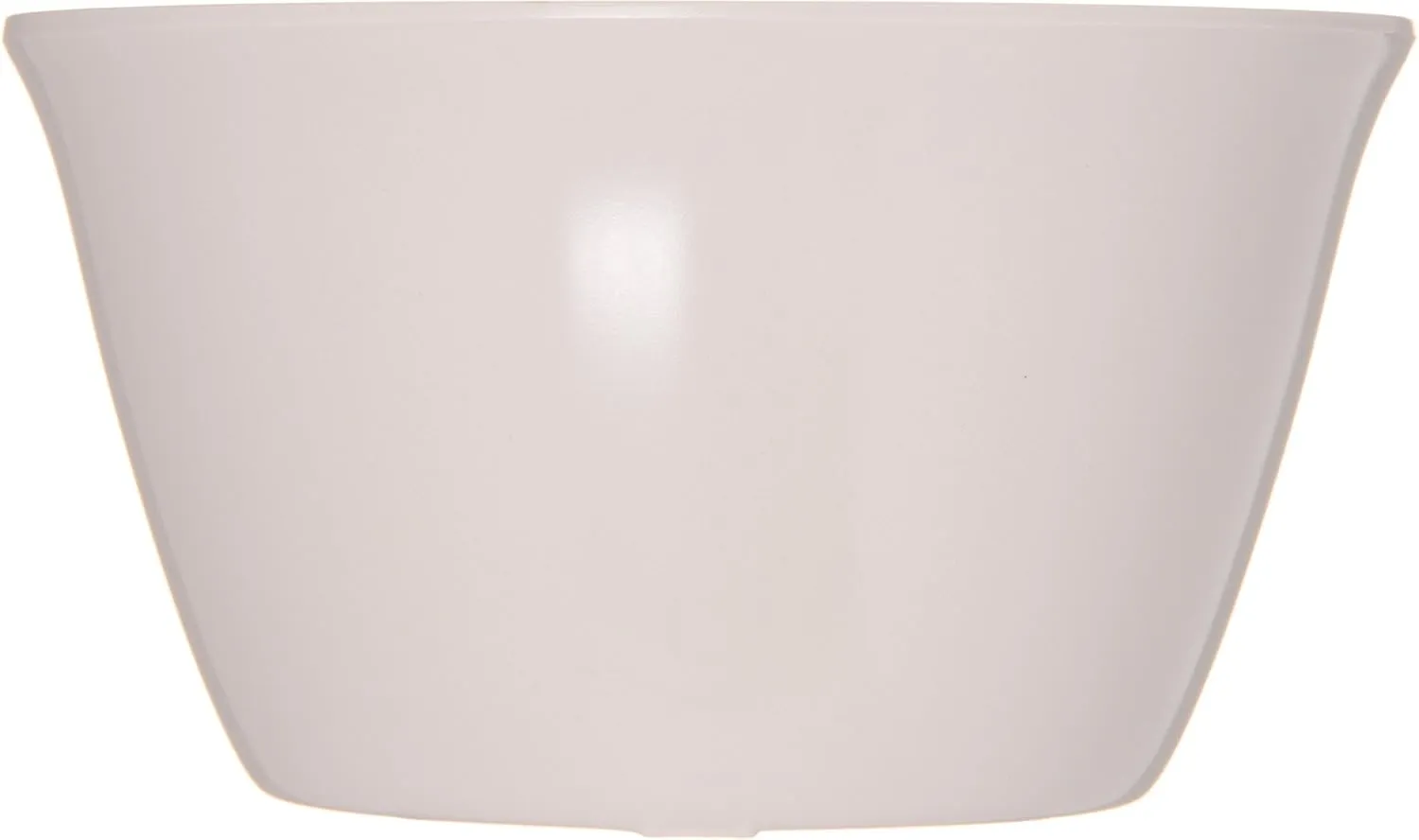 Carlisle FoodService Products Dallas Ware Reusable Plastic Bowl Bouillon Cup Bowl for Home and Restaurant, Melamine, 8 Ounces, Bone, (Pack of 24)
