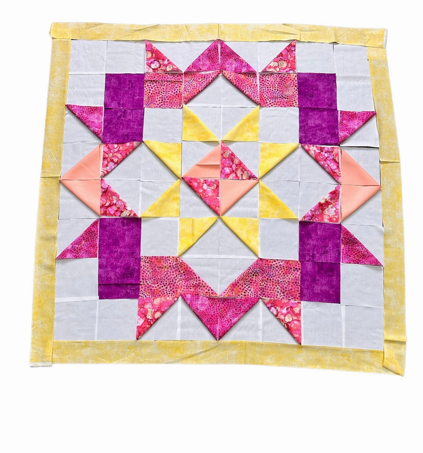 Carpenter Star Variation queen size quilt kit 87”all pre cut Northcott and Camelot fabrics premium fabrics top pattern and binding !