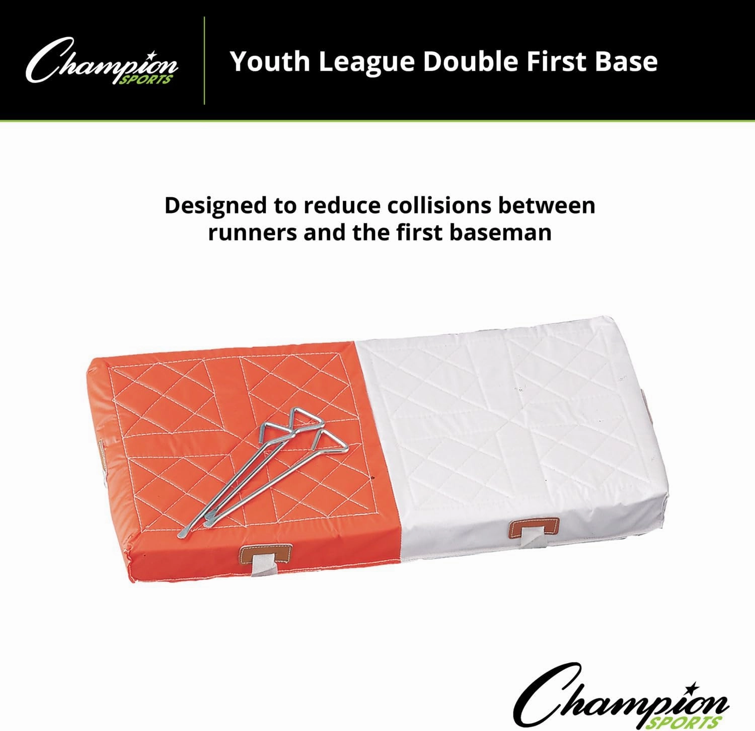 Champion Sports Pro Double First Base