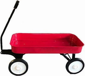 Childrens Classic Pull Along Steel Wagon (SN-1817)