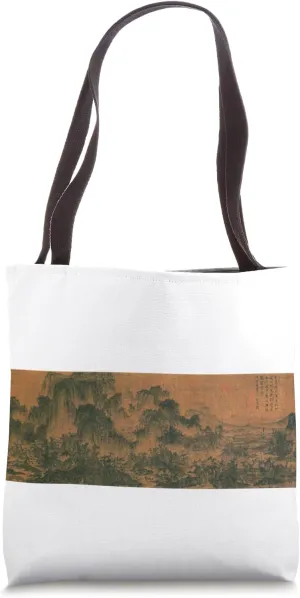 Chinese Paint Clothing Luxuriant Forest Among Distant Peaks Tote Bag