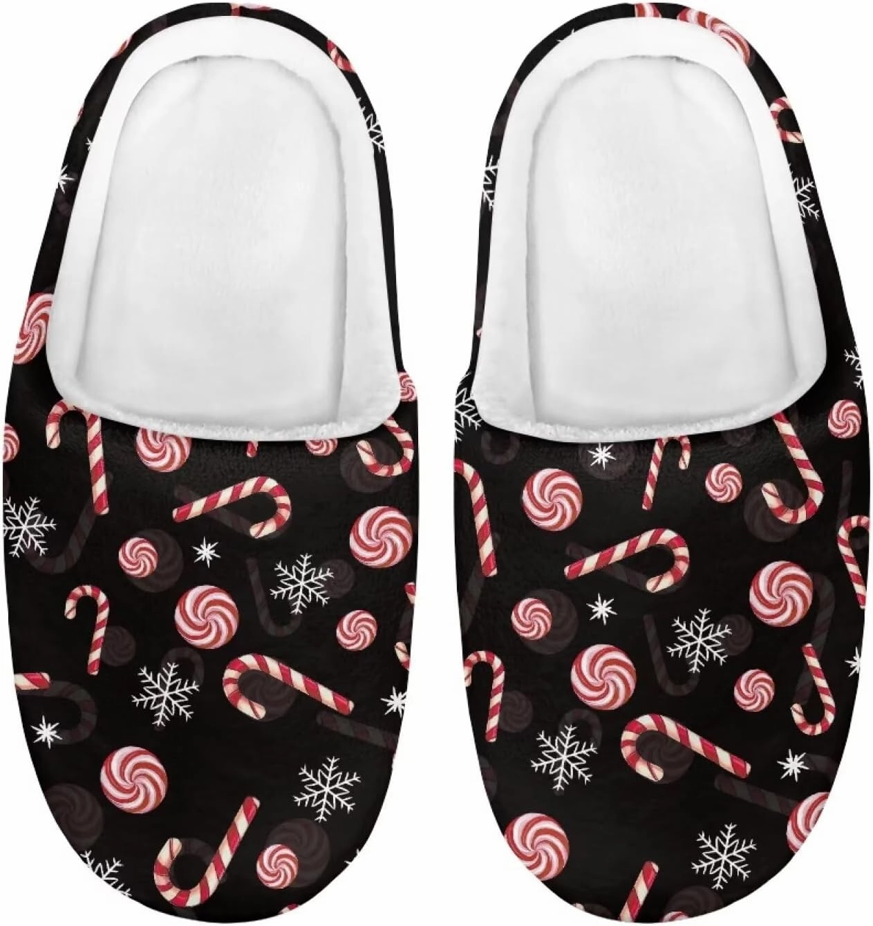Christmas Slippers for Family Christmas Slippers Matching Sets Reindeer Christmas House Santa Claus Slippers Funny Christmas Slippers
