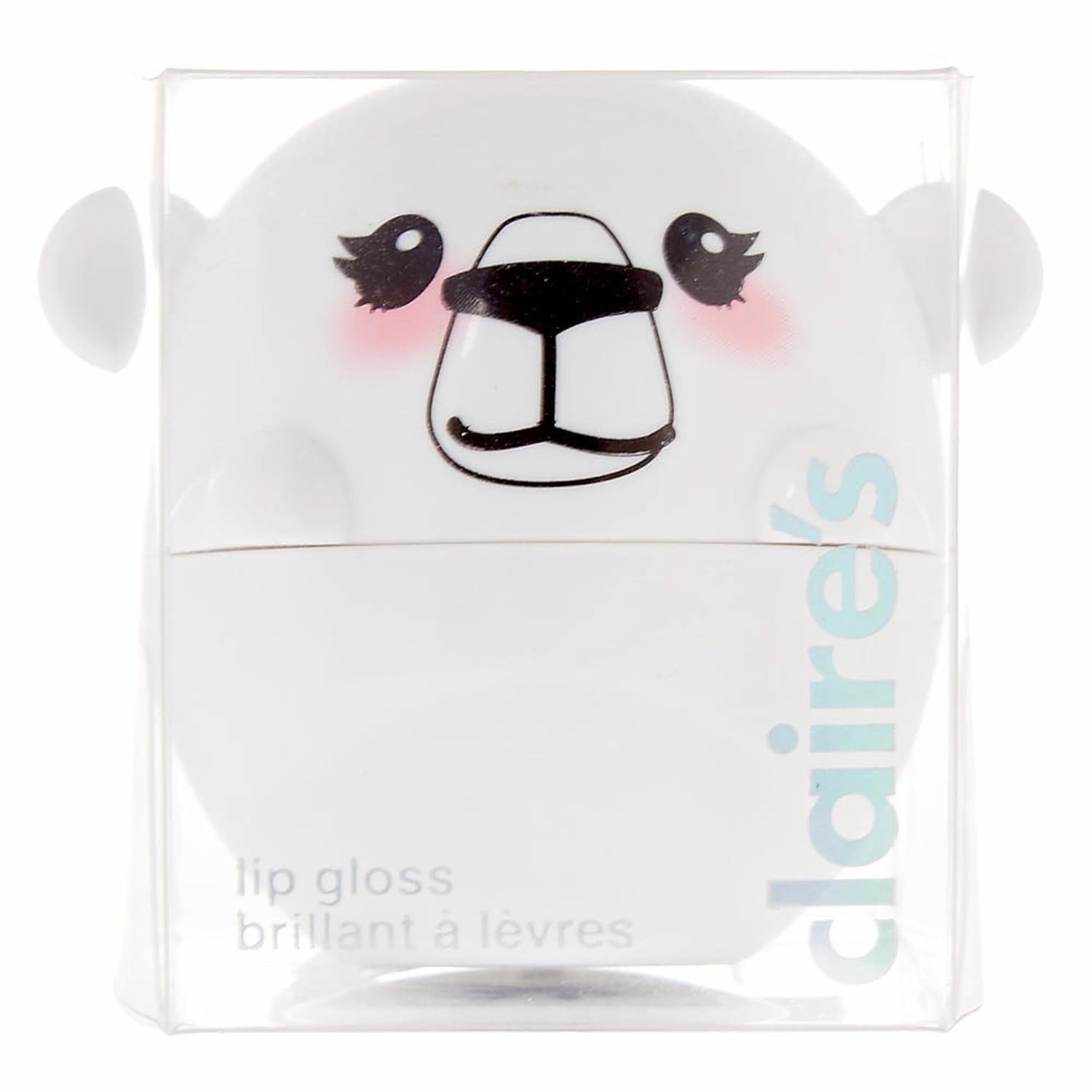 Claire's Bella the Polar Bear Lipgloss Pot