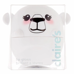 Claire's Bella the Polar Bear Lipgloss Pot