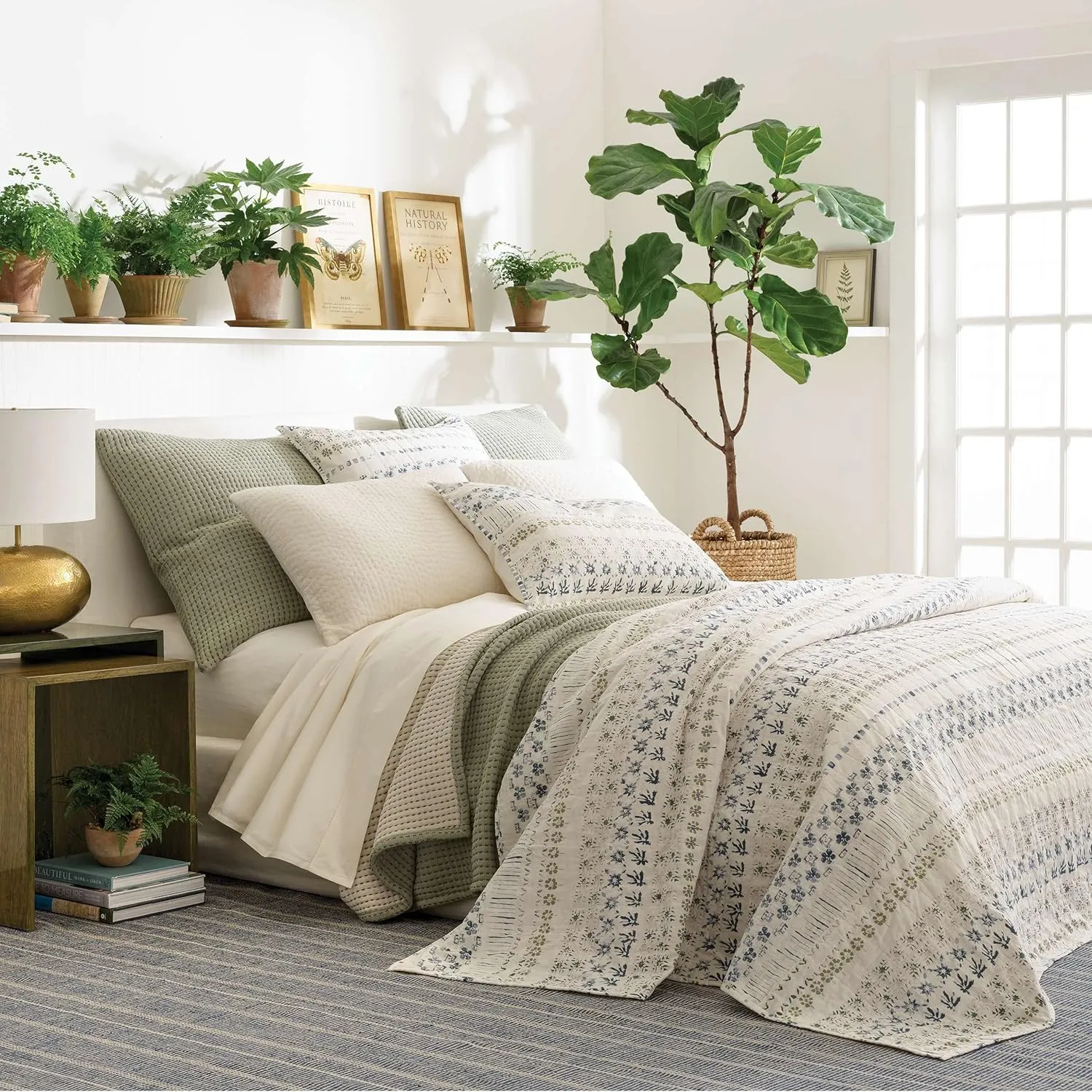 Classic Hemstitch Ivory Sheet Set, Twin Size, Ivory Solid Pattern