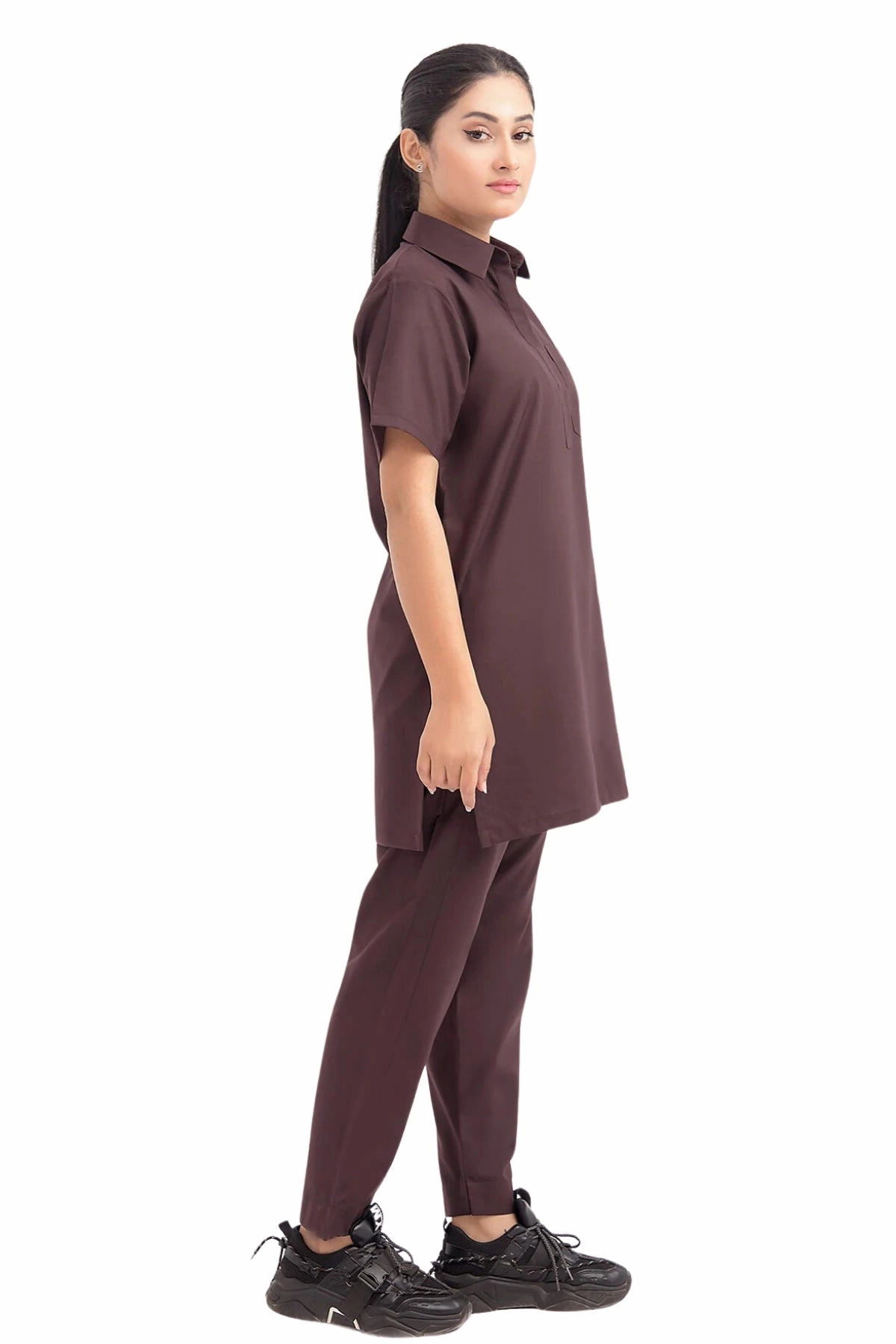 Classic Collar-Fit Scrub Set