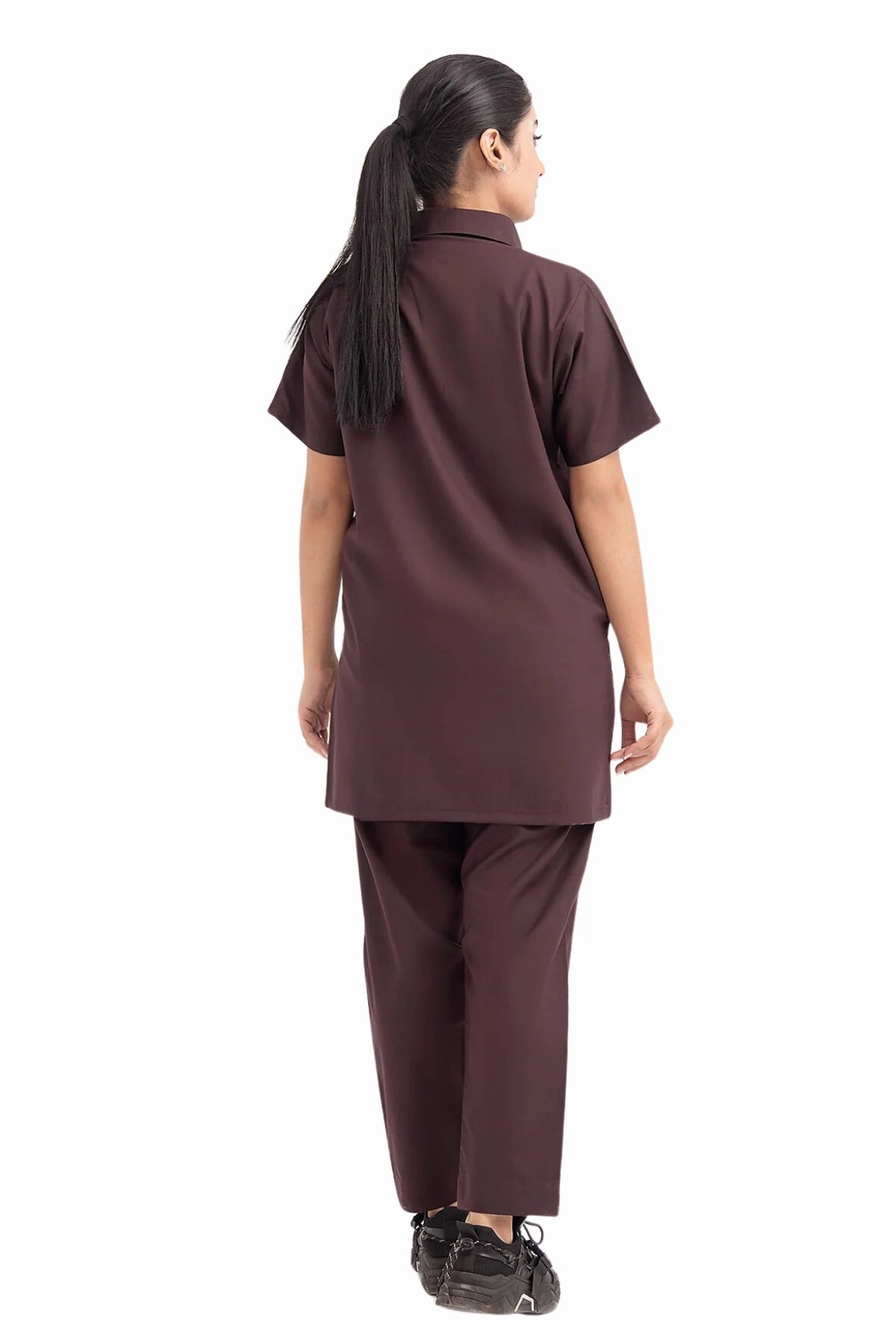 Classic Collar-Fit Scrub Set