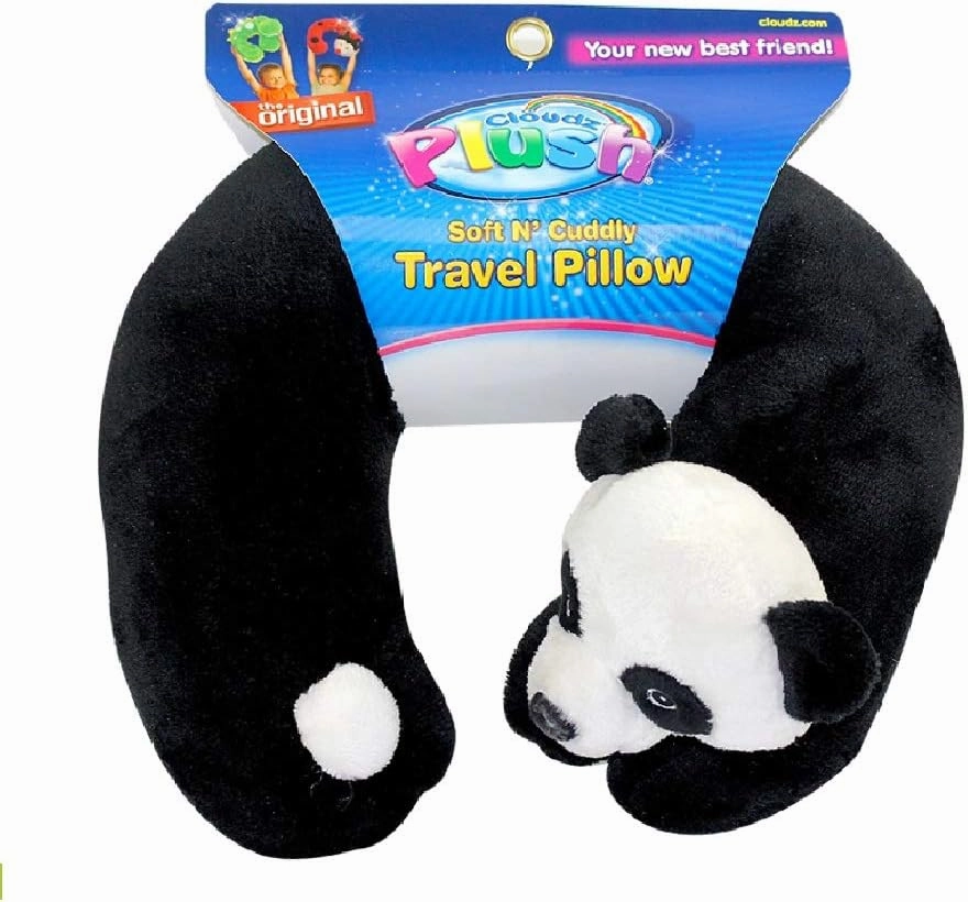 Cloudz Kids Plush Animal Neck Pillow - Panda