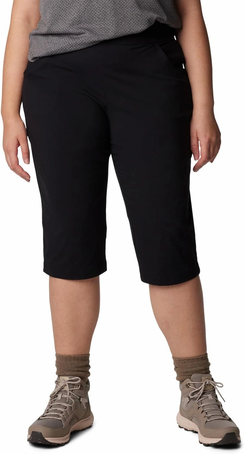 Columbia Women's Anytime Casual Capri, Stain Resistant, Sun Protection