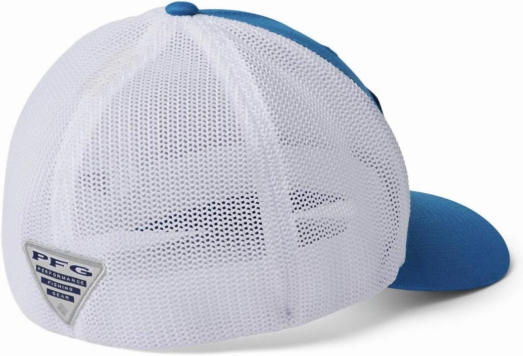 Columbia Women's PFG Logo Mesh Ball Cap-High Crown