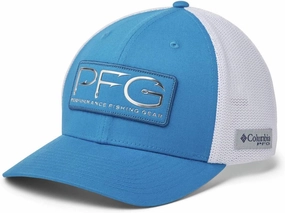 Columbia Women's PFG Logo Mesh Ball Cap-High Crown