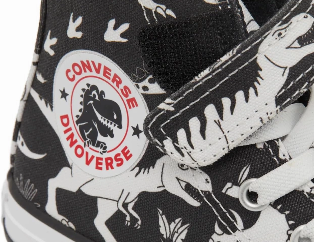 Converse Unisex-Child Chuck Taylor All Star Dino Party Easy on (Little Kid) Sneaker