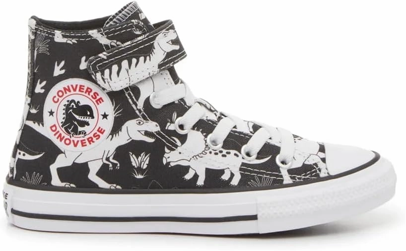 Converse Unisex-Child Chuck Taylor All Star Dino Party Easy on (Little Kid) Sneaker