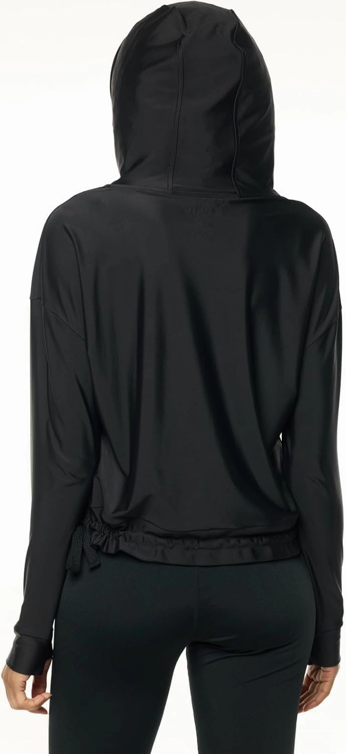 Coolibar UPF 50  Womens Waikal Swim Hoodie - Sun Protective