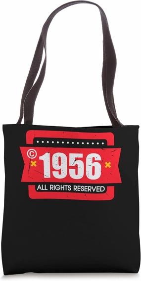 Copyright 1956 All Rights Reserve. Tote Bag