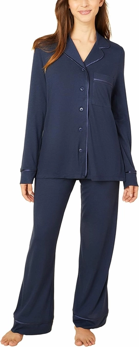 Cosabella Women's Bella Petite Long Sleeve Top & Pants Pajamas Set
