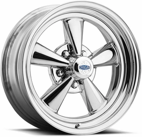 CRAGAR 61C S/S Rim 15X8 5X114.3 Offset -6 Chrome w/Alum Ctr (Quantity of 1)