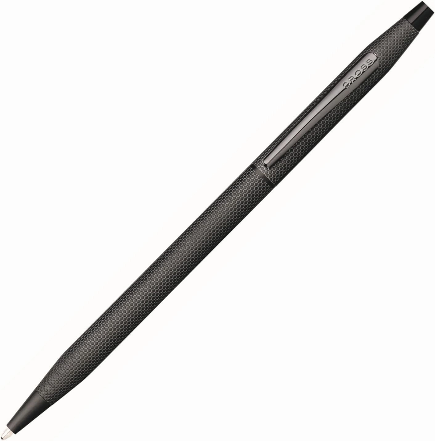Cross Classic Century Refillable Ballpoint Pen Presented in a Luxury Gift Box - Medium Point, Black Ink, Brushed Black