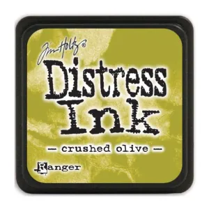 Crushed Olive - Mini Distress ink pad