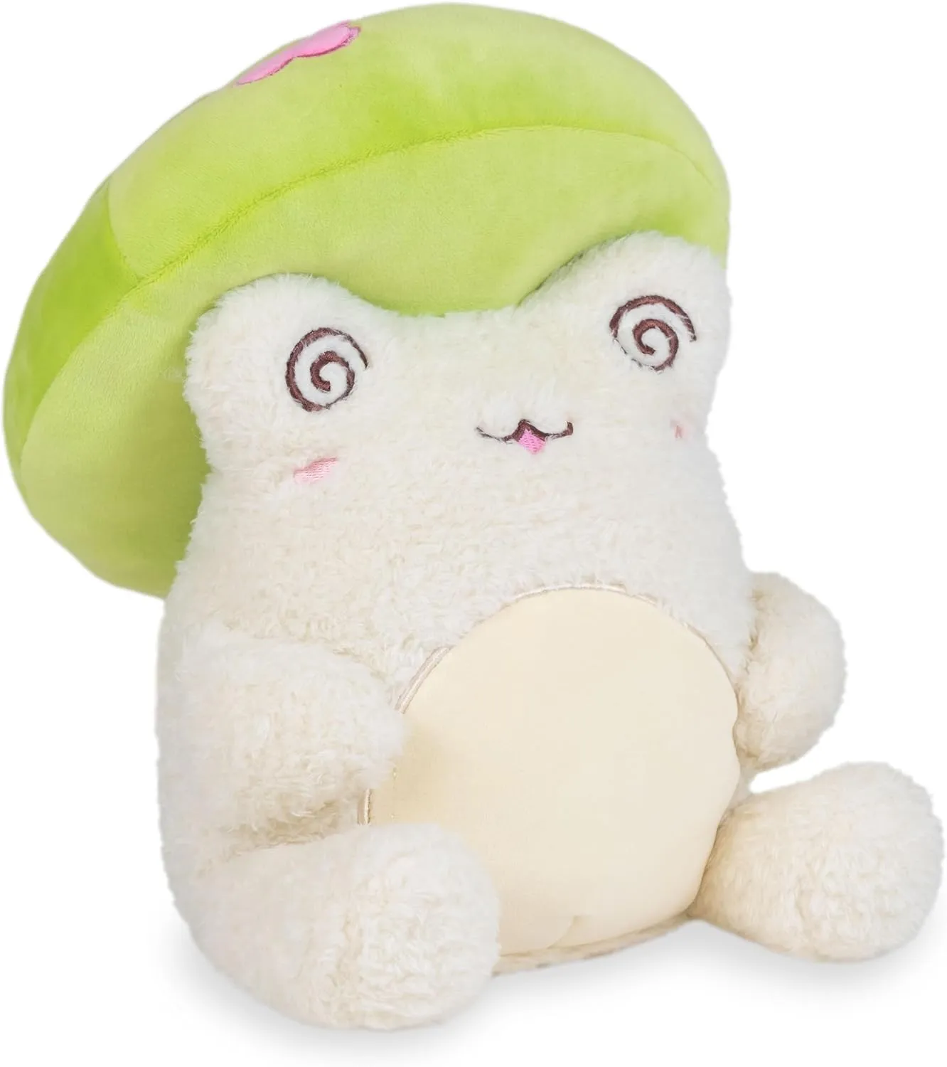 Cuddle Barn PlushGoals - Groovy Daisies Toadstool Wawa The Froggie Soft Kawaii Flower Cute Frog Plush Toy, 9 inches˜