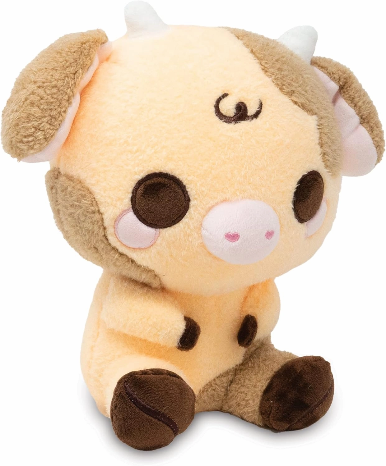 Cuddle Barn PlushGoals - Moocha The Coffee Cow | Super Soft Cute Collectible Stuffed Animal Plush Toy, 9 inches