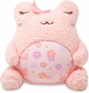 Cuddle Barn PlushGoals - Sakura Wawa | Super Soft Cute Kawaii Froggie Dressed As Cherry Blossom Collectible Stuffed Animal Plush Toy, 9 inches
