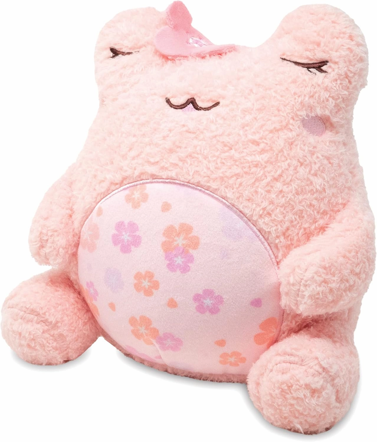 Cuddle Barn PlushGoals - Sakura Wawa | Super Soft Cute Kawaii Froggie Dressed As Cherry Blossom Collectible Stuffed Animal Plush Toy, 9 inches
