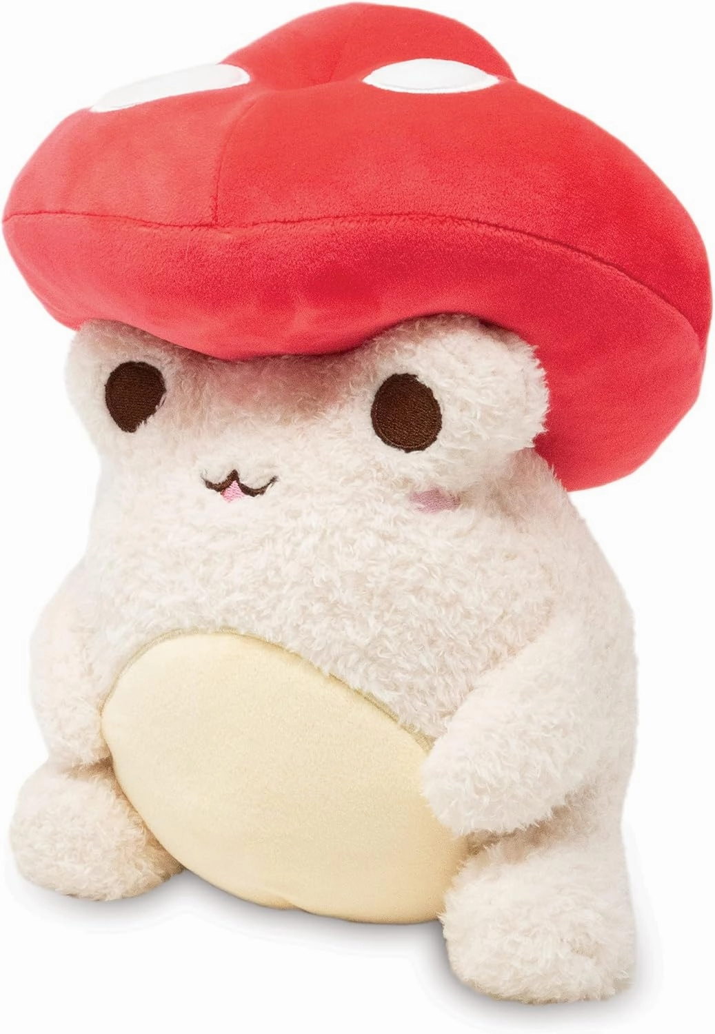 Cuddle Barn PlushGoals - Toadstool Wawa | Super Soft Cute Kawaii Froggie Dressed As Mushroom Collectible Stuffed Animal Plush Toy, 9 inches÷