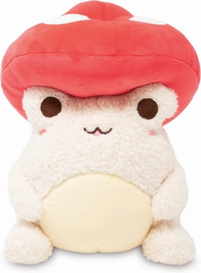 Cuddle Barn PlushGoals - Toadstool Wawa | Super Soft Cute Kawaii Froggie Dressed As Mushroom Collectible Stuffed Animal Plush Toy, 9 inches÷