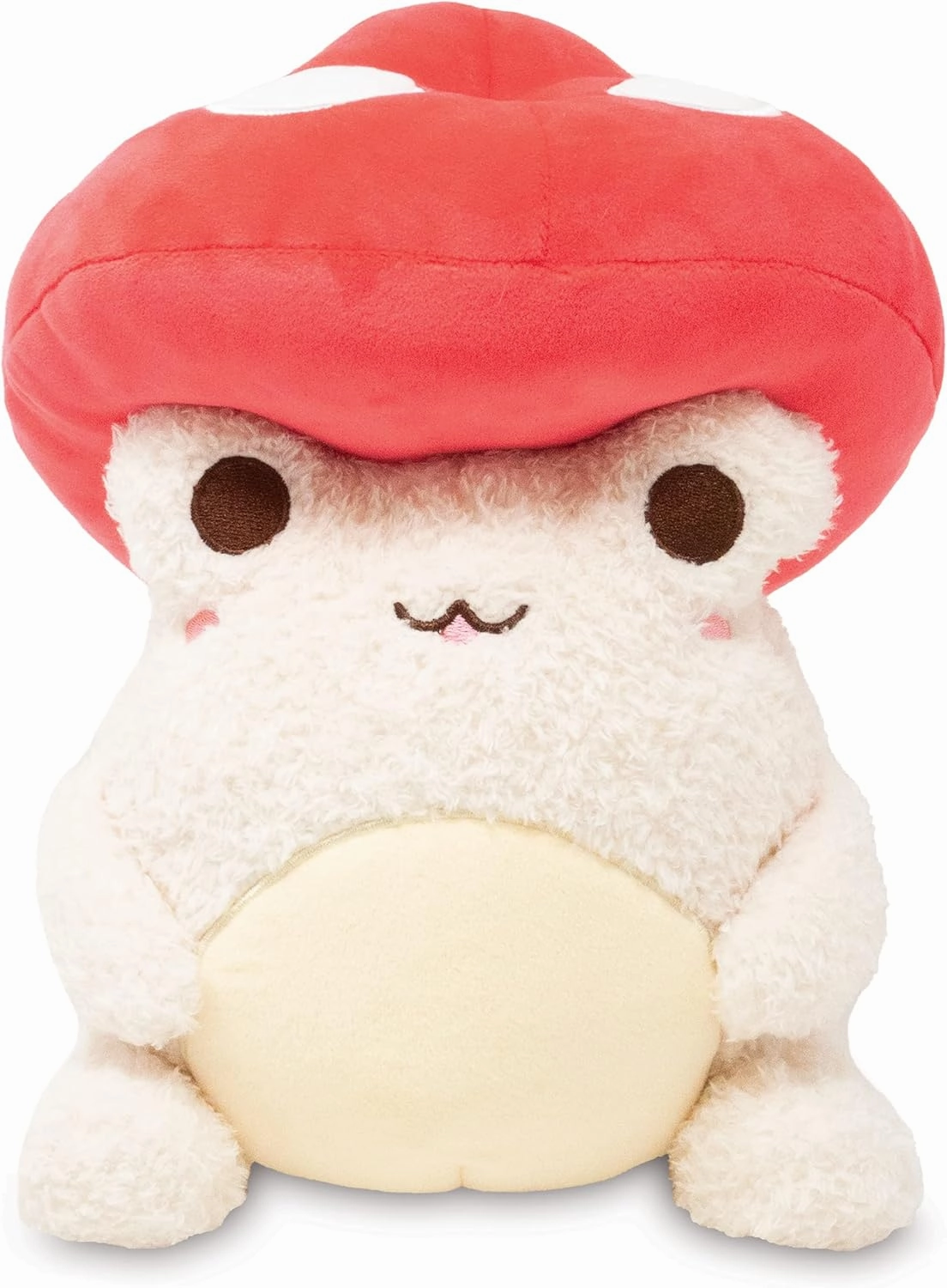 Cuddle Barn PlushGoals - Toadstool Wawa | Super Soft Cute Kawaii Froggie Dressed As Mushroom Collectible Stuffed Animal Plush Toy, 9 inches÷