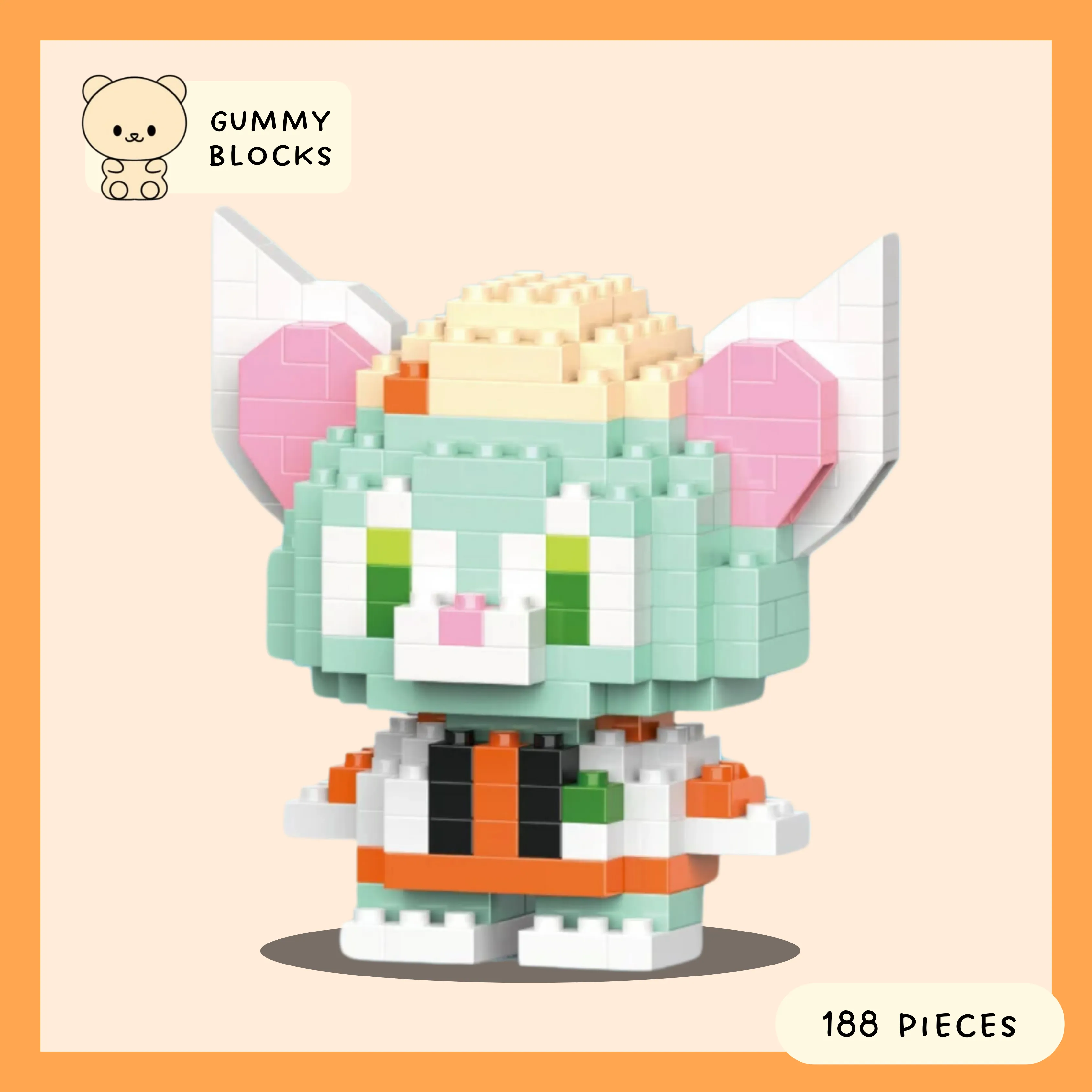 Cute Characters Nano Blocks