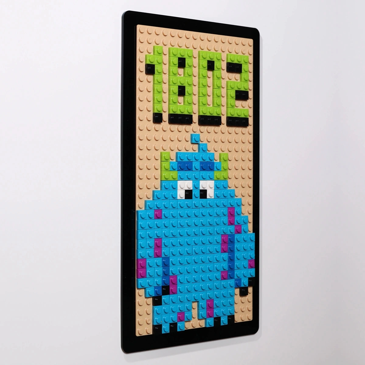 Cute Blue Monster