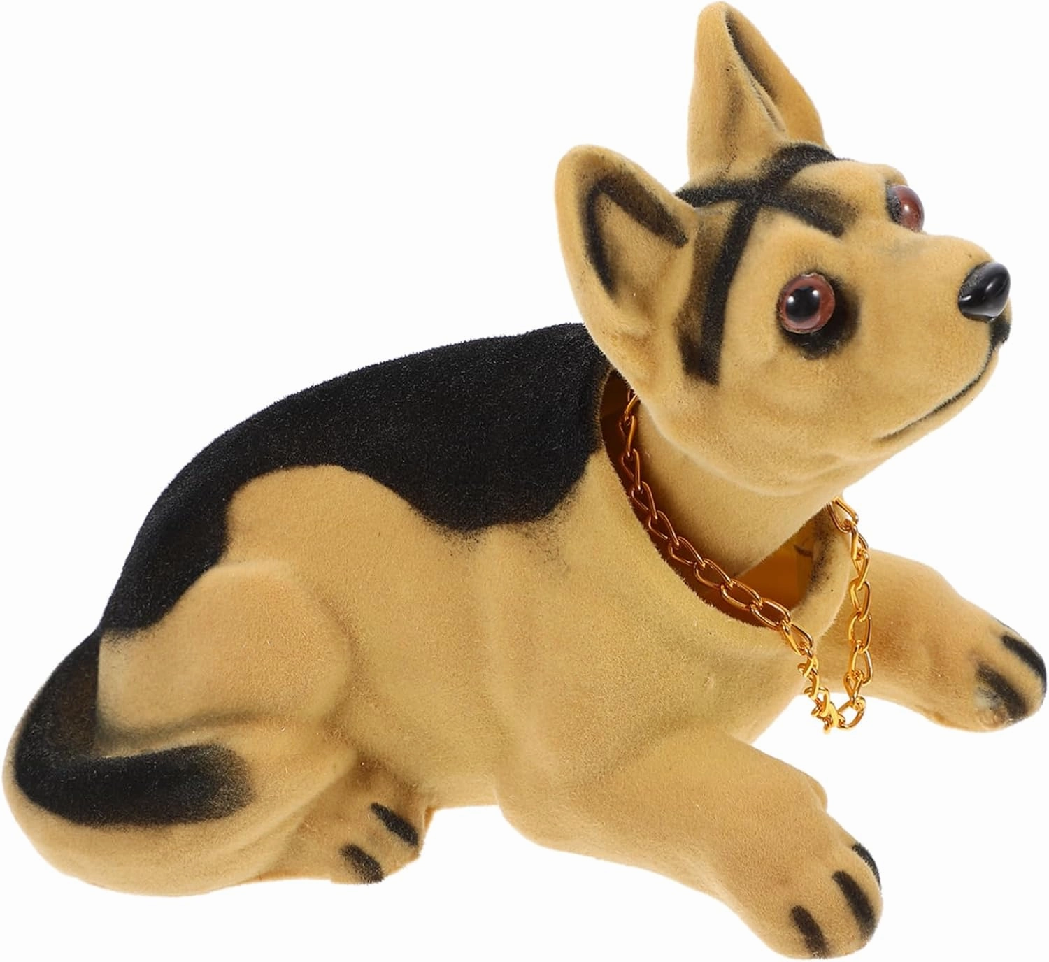 Cute Car Dashboard Ornament Shaking Head Dog Herding Car Accessories Bedroom Office Decor